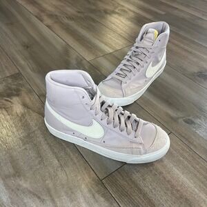 Nike Blazer Mid Premium Sneakers Lilac White Women's‎ US 7.5 EUR 38.5